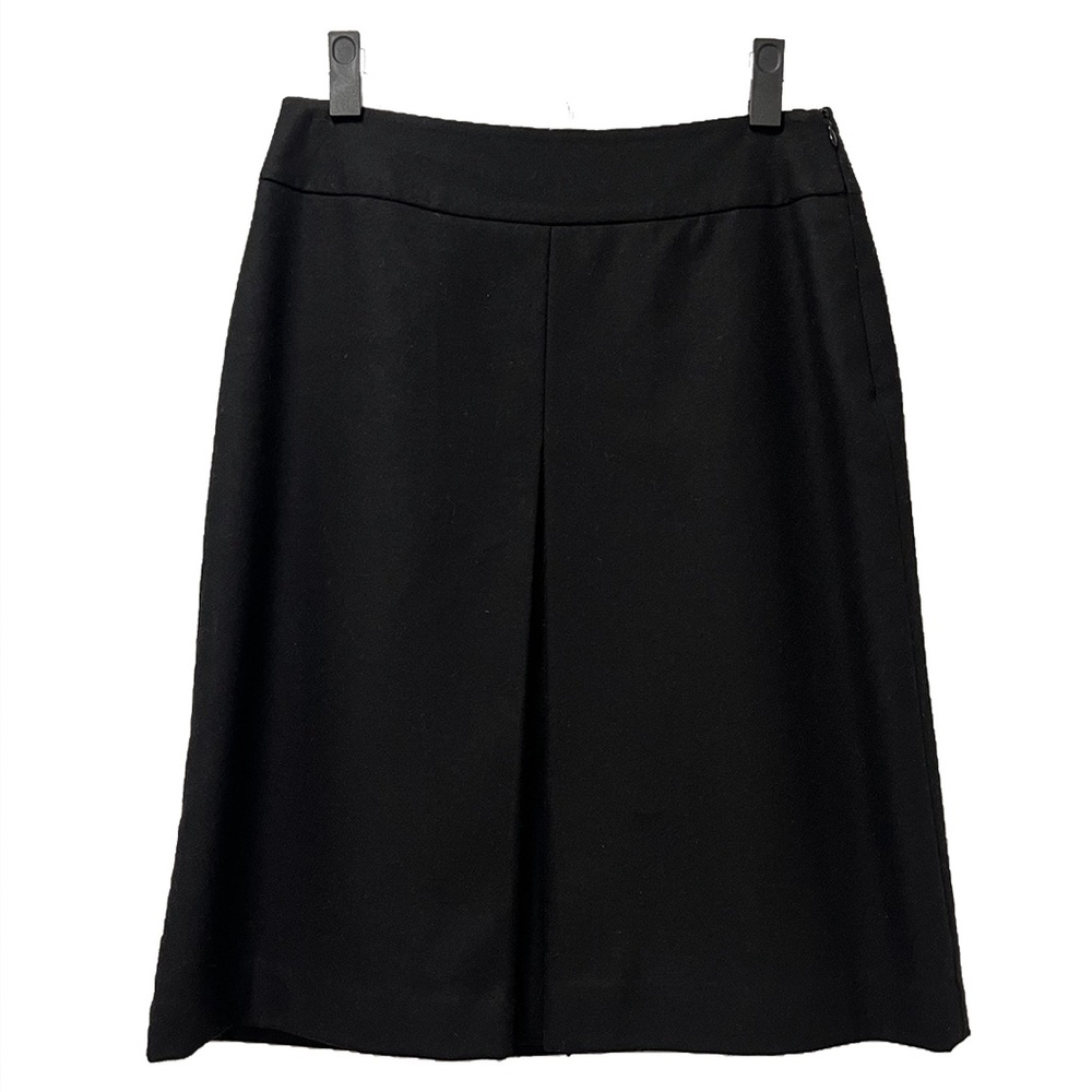 Banana Republic black wool a-line skirt size 2